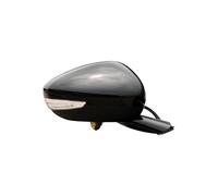 Door Mirror Complete Assembly For Peugeot 508 2011 2012 2013 2014 2015 LED Turn Signal Lens Heating Electric Folding Car Side Mirror Assembly Wing Mirror Assembly (Color : Right style 2, Size : 8 Wi