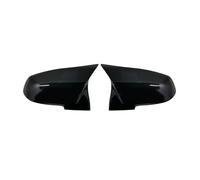 Door Mirror Cover Caps 2 Pieces Rearview Mirror Cover Cap Carbon Black For Series 1 3 4 X M 220i 328i 420i F20 F21 F22 F23 F30 F32 F33 F36 For X1
