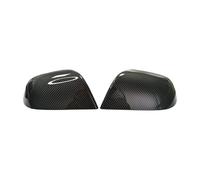 Door Mirror Cover Caps Car Rear Mirror Cover Cap Carbon Fiber Pattern For Model 3 2018-2024 For Y Exterior Side