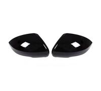 Door Mirror Cover Caps Fits for Range Rover Sport L494 2014-2022, Car Wing Mirror Covers Cap, Door Wing Mirror Cap Replacement, Durable, Car Accessories, Piano Black Light