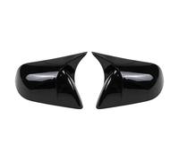 Door Mirror Cover Caps Fits for Tesla Model 3 2021-2024, Car Wing Mirror Covers Cap, Door Wing Mirror Cap Replacement, Durable, Car Accessories, Piano Black B(normal/Piano Black B)