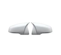 Door Mirror Cover Caps For BMW For X1 For X2 Z4 F48 F39 G29 2PCS Glossy Black Side Wing Modified Rearview Mirror Cover Caps(White)