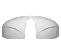 Door Mirror Cover Caps For BMW X5 E70 X6 E71 2008-2013 2pc Facelifted Modified Rearview Bright Black Carbon Fiber Pattern(B)