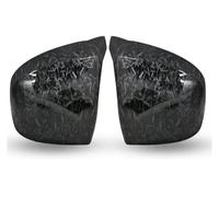 Door Mirror Cover Caps For BMW X5 E70 X6 E71 2008-2013 2pc Side Rearview Modified Car Styling Bright Black Carbon Fiber Pattern(B)