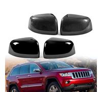 Door Mirror Cover Caps For Dodge For Durango 2011-2019 Wing Side View Cap Rearview Mirror Cover Refit Parts Clip-on Decor Housing Side Mirror Cover Cap(Carbon Fiber Pattern)