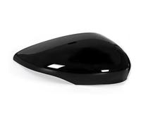 Door Mirror Cover Caps For Fiesta MK7 2009 2010 2011-2017 Rearview Cover Side Wing Trim Clip-on Decor Cap Car Refit Mirror Covers Caps(Glossy black right)