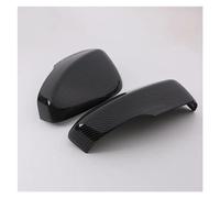 Door Mirror Cover Caps For Mitsubishi For Eclipse For Cross 2018-2022 Rearview Side Mirror Cover Wing Cap Exterior Door Rear View Case Trim Carbon Fiber Look Side View Mirror Cover(OneColor)
