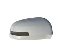 Door Mirror Cover Caps For Mitsubishi For Outlander 2013-2018 Outside Rearview Mirror Cover Wing Door Side Shell Cap Housing 1piece Side Mirror Caps(White right side)