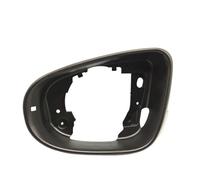 Door Mirror Cover Caps For VW For Golf MK6 R20 For Bora For Touran Left Or Right Side Mirror Frame Holder Part Number:6R0857601A/6R0857602A Rear View Cap(Black-Left)