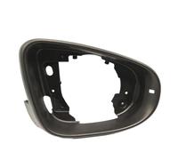 Door Mirror Cover Caps For VW For Golf MK6 R20 For Bora For Touran Left Or Right Side Mirror Frame Holder Part Number:6R0857601A/6R0857602A Rear View Cap(Black-Right)