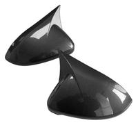 Door Mirror Cover Caps For VW For JETTA For MK6 For Passat B7 For Scirocco For Beetle Case Shield 2Pc Car Side Rearview(B)