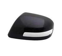 Door Mirror Cover For Civic 9th 2012 2013 2014 2015 Painted Rear View Mirrors Shell Cap Housing Wing Door Mirror Cover With Lamp Type(Colorful crystal black left)