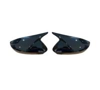 Door Mirror Cover For Skoda For Rapid 2011 2012 2013 2014 2015 Glossy Black/Carbon Look Left And Right Car Rearview Mirror Shell Housing