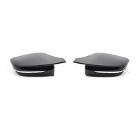 Door Mirror Cover Replacement For BMW 3 4 5 7 8 For Series G20 G21 G22 G28 G30 G38 G11 G12 G16 Black Rear View Mirror Cover Replace(Left Hand Drive)