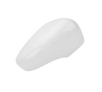 Door Mirror Cover Replacement for Clio MK4 2012 2013 2014 2015 2016 2017 2018 2019 Glossy Black/White Wing Mirror Housing Cap White Left(White Right)