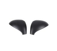 Door Mirror Covering Caps For Peugeot 207 308 2006-2014 ABS Carbon Fiber For Style Car Side Door Rearview Mirror Cap Cover Trim Auto Exterior Accessories Mirror Cap(Matte Black)