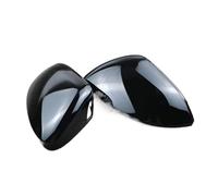 Door Mirror Covers Black For VW For Golf 8 MK8 2020 Mirror Cover Rear View Side Mirror Cap Lane Change Side Blind Spot Assist