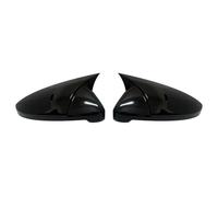 Door Mirror Covers Caps 2Pcs For VW For Golf 7 MK7 7.5 GTI GTD GTE R For Touran 2013-2020 Side Wing Rearview Mirror Shell Cover Trim Side Wing Mirror Cover(Gloss Black)