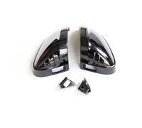 Door Mirror Covers Caps For A4 B9 S4 RS4 A5 S5 RS5 2017-2023 Car Rear Mirror Cover Shell With Lane Change Assist Set