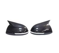 Door Mirror Covers Caps For KIA K2 2011-2016 Rearview Mirror Cover Side Reversing Mirror Caps Accessories(With lamp Carbon)