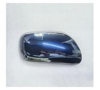 Door Mirror Covers Caps For Toyota For Yaris 2006-2011 Rearview Mirror Cover Reverse Mirror Shell Mirror Case Housing Side Wing Mirror Cover(Blue Right)