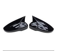 Door Mirror Covers Compatible With For Golf For MK6 R20 Mirror Cover Caps Carbon Effect Mirror Cover Caps Car Rearview Mirror Housing Motorcycle Parts