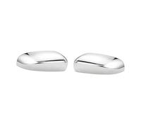 Door Mirror Covers For Jeep For Compass 2017 Up For Cherokee 2014 Car Rearview Mirror Shell Cover Rear View Decoration Wing Cap(Chrome)