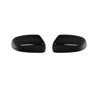 Door Mirror Covers For Jeep For Compass 2017 Up For Cherokee 2014 Car Rearview Mirror Shell Cover Rear View Decoration Wing Cap(Black)