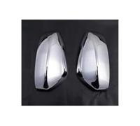 Door Mirror Covers For Mazda Cx-5 2017-2021 3d Stickers Abs Chrome Car Rearview Mirror Cover Side Wing Cap Shell Case Trims(A 2pcs)