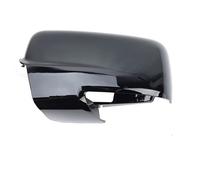 Door Mirror Covers Side Door Mirror Cover Cap For Dodge For RAM 1500 2009 2010 2011 2012 2013 2014-2018 Electroplated Wing Mirror Cover Car(1pc left Black)