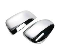 Door Mirror Covers Wing Mirror Cover Cap Car Sticker Rearview Side Exterior Rear View Case Trim For Dodge For Durango 2011-2019(Silver)