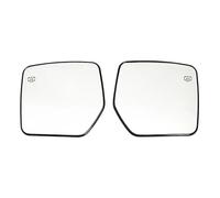 Door Mirror Glass Heated Compatible With Jeep For Liberty 2008-2012 Equipped With Electronic Heated Car Rearview Mirror Glass OEM：LH-68003927AA 68003929AA(1 pair)