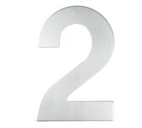 Door Number,House Numbers For Metal Doors 15cm House Number Sign #0-9 Huisnummer Outdoor Silver 6 inch.Door Numbers Signage Home Address Plate Exterior Big(2)