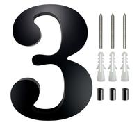 Door Number,House Numbers For Metal Doors 4 Inche-12 Inche Big 3D House Number Door Home Address Numbers for House Digital Door Outdoor Sign(3,5 Inche)