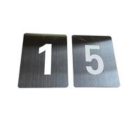 door numbers, 10PCS Stainless Steel Wall Stencils 100mm Painting Numbers Mould Floor Mark Signs 0 TO 9