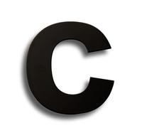 Door Numbers,House Numbers Plaques 15/20/30cm Stainless Steel House Number Outdoor 6/8/12 Inch Black Apartment Door Metal Address Sign #0-9 With Screws(C,15cm)