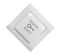 Door Open Switches Panel Release Access Control Push Button With NC Output Dustproof Suitable For Men And Women Engraved Symbols