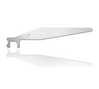 Door Opener Fire Brigade Gadgets Lock Pick, Stainless Steel Door Opening Tool, Stainless Steel Master Key Decoder Door Opener Tool Suitable for Firefighters, First Responders, Police Officers (Silver)