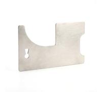 Door Opener Firefighting Hand Tool, Hand Hall Pass Tool, Stainless Steel Firefighting Tool, 0.7mm Thick, Multifunctional Door Seam Manual Firefighter