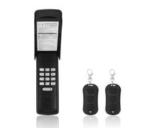 Door Opener Keypad with 2 Garage Door Opener Remote for Liftmaster Chamberlain Craftsman Garage Door Opener Remote Keypad (Security+ 390 MHz, Security+ 315 MHz)