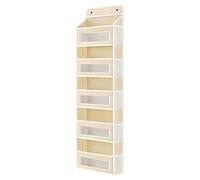 Door Organizers & Storage - 5 Tier Shelf, Load 20kg | Hanging Door Organizer - For Bathroom Kitchen Pantry Bedroom Dressing Camper Van Dorm Laundry Room Apartments