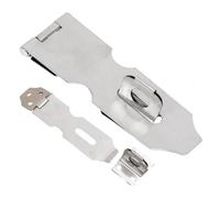 Door Padlock Hasp, 304 Stainless Steel Door Padlock Hasp Lock Buckle for Doors Cabinets Drawers 2-5 inches(3pcs,5 inches)