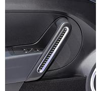 Door Panel Frame Cover Door Decoration Strip For Beetle 2012-2019 RRX Real Carbon Fiber Sticker Interior Trim Car Accessories