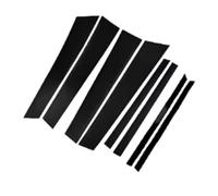 Door Pillar Window Trim Compatible With Benz For GLC C254 For For AMG Coupe 2023 2024 2025 Car Window Trim Cover Pillar Column Sticker Black Accessories