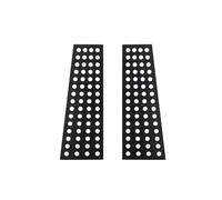 Door Pillar Window Trim Compatible With Bronco 4 Doors 2021 2022 Aluminum Alloy Car Window Center Pillar Protective Decoration Cover Accessories(A Model)