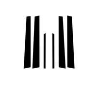 Door Pillar Window Trim Compatible With Civic Sedan 2001 2002 2003 2004 2005 Car Pillar Posts Door Window Trim Cover Exterior Stickers Decal Auto Styling