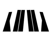 Door Pillar Window Trim Compatible With Jeep For Cherokee KL 2014 2015 2016 2017 2018 2019 2020 2021 2022 2023 Gloss Black Door SIde Decor Pillar Post Window Moulding Trim Stiker Cover