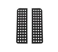 Door Pillar Window Trim Compatible With Jeep For Wrangler JK 2007-2017 Car Rear Window Door Triangle Glass Panel Decoration Cover Trim 4-Doors Auto Exterior Accessories