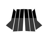 Door Pillar Window Trim Compatible With Land For Rover For Range For Sport L494 2014-2019 2020 2021 2022 Car Middle Column PC Window Trim Decoration B C Pillar Strip Protective Cover