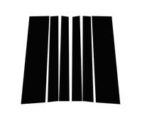 Door Pillar Window Trim Compatible With Toyota For Noah For Voxy R90 2022 2023 Glossy Black Door Window Pillar Posts Trim Decoration Cover Exterior Stickers